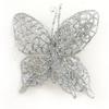 Decoración Navideña Transfronteriza Mariposa de Polvo Dorado Accesorios para Disparos Colgante para Árbol de Navidad Decoración de Boda Mariposa de Polvo Dorado