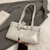 Bolsa de Hombro Popular Estilo Chica Coreana Hot para Otoño e Invierno, Versátil de Alta Gama, Casual, Portátil