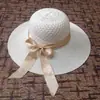 Fabricante de Sombreros Wenling Venta al por Mayor Sombreros de Sol para Mujeres, Sombreros de Protección Solar con Cintas, Sombreros de Ala Ancha, Protección Solar Transpirable