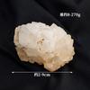 Natural branco cristal cluster cristal dente flor ornamentos pedra bruta minério bruto pedra nua cristal dente irregular minério ornamentos padrão decoração