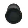 Fabricante de Sombreros Logo Hecho a Medida Bordado Dorado Gorra Negra Grande Sombrero de Piloto Capitán Profesional Sombrero de Ala Ancha Personalización
