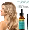Transfronterizo en stock LANTHOME aceite esencial para el cuidado del cabello aceite esencial de ricino cosméticos cabello suave cejas máscara de pestañas fabricantes