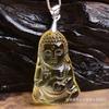 Colgante de Buda bebé de citrino polvo de luz estelar cristal blanco cristal de té jade Dongling amatista fabricantes mayoreo