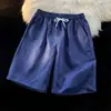 Siempre en stock, nuevos shorts deportivos de baloncesto de verano para hombre, pantalones finos de seda helada de secado rápido, shorts casuales hasta la rodilla