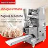 130-tipo comercial imitação artesanal máquina de bolinho de massa automática máquina de bolinho de massa congelada rápida Nova máquina de bolinho de massa de pacote