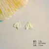 Nuevo Colgante de Hoja de Monstera Verde Fresco de Aleación DIY Pulsera Llavero Decoración Accesorio Materiales