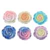 Novo pacote de materiais para fazer Mabei arco-íris Camélia DIY para capa de celular, patch, broche, grampo de cabelo, decorações