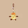 Llavero de Muñeco de Comida Divertido Colgante de Peluche Muñeco de Planta Hamburguesa Papas Fritas Muñeco de Queso Colgante Galleta