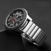 Adecuado para Huawei Watch5/5Pro Correa de Reloj de Acero Inoxidable Watch4Pro Correa de Acero Nueva Gt6Pro