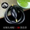 Tubo de drenaje para bandeja de té con bola absorbente mesa de té soporte para té mesa de té drenaje manguera suave antimoho preparación de té conector de juego de té duradero buena bola