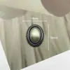 Acessórios Pérola Fundo Preto Arma Retro Joias de Concha Contas de Concha Simples Quadrado Oval Planos Patch Inferior Materiais Artesanais