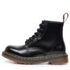 Botas de motocicleta transfronteiriças 1460 Botas femininas de couro duro com contas de 6 furos Botas curtas para casal 101 Botas masculinas e femininas Couro genuíno biqueira redonda plus size