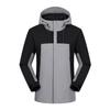 Jaqueta Grossa Integrada de Outono e Inverno para Homens com Logotipo Personalizado, Marca da Moda Outdoor Corta-vento e Quente, Jaqueta Esportiva com Capuz para Mulheres