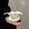 Colador de Té de Hoja Retro Moke para el Hogar, Filtro de Té Ultrafino, Separador de Té, Accesorios de Malla de Filtro Cerámica