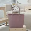 Bolsa de Praia Grande Capacidade Bolsa Tecida à Mão Bolsa de Mão Cesta de Legumes Lembrancinhas de Casamento Bolsa Tote Bolsa para o Dia a Dia