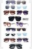 Comercio exterior parloteando librito rojo explosiones gafas de sol en stock marea nacional gafas de sol África Europa y los Estados Unidos creativo montura grande transfronterizo 8822