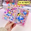 Caderno Original Cartoon A7 Acrílico de Folhas Soltas, Caderno de Estudante Anime Estética Fofa Feminina