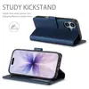 Adecuado para la nueva funda de teléfono iPhone 18 Pro Max, funda de cuero para teléfono Apple 17, tapa abatible con tarjetero de textura lisa
