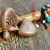 Raspador de Nariz de Madera con Forma de Ala de Pollo para Masaje Nasal, Raspador de Ojos de Madera para Raspado de Puntos de Acupuntura, Raspado Facial, Tirones Musculares, Levantamiento Facial y Masaje Facial