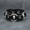 Pulsera Creativa de Calavera Transfronteriza, Pulsera de Moda y Personalizada, Pulsera de Calavera Estilo Punk, Pulsera de Decoración para Actuación