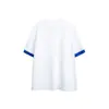 Venta especial de remate, sin devoluciones ni cambios, marca nicho de moda, camiseta de manga corta color block, unisex, cuello redondo, camiseta de algodón puro de moda T270