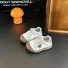 Zapatos Infantiles Estilo Coreano Zapatos Deportivos para Niños 2026 Primavera Otoño Zapatos Blancos para Niños Zapatos Sucios para Niñas Velcro Zapatos para Bebés