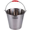 Cubo de Agua de Acero Inoxidable para Uso Doméstico, Cubo Engrosado, Cubo de Basura, Cubo de Agua de Cantimplora, Cubo de Hielo Comercial, Cubo Redondo Portátil, Gran Capacidad