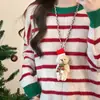 Colar de Pelúcia Outono e Inverno para Mulheres, Acessórios de Moletom Cartoon Criativos Fofos, Corrente Longa Personalizada de Alta Qualidade para Suéter