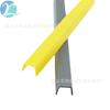 Ranura 10Aleación de aluminio con forma especial de PVC Tira decorativa en forma de U Fondo de techo Tira de borde de aleación de aluminio Línea de rodapié con ranura en forma de U