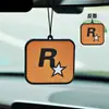 Pieza de fragancia de aromaterapia de larga duración para coche, desodorante para coche, decoración, periférico GTA, pieza de fragancia para coche de moda, colgante R Star, perfume