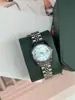 Reloj DAISKA para Mujer Estilo Reina Madre del Oeste Hielo Triturado Azul Polvo de Hielo Triturado Pitaya Reloj de Cuarzo Moda Nicho Reloj para Mujer