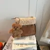 Bolso de Felpa de Lana de Cordero para Mujer 2024 Nuevo Otoño Tendencia Bolso de Hombro de Gamuza Bolso Cruzado de Cubo de Gama Alta