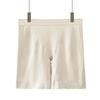 Pantalones de seguridad elásticos de cinco puntos para mujer, sin costuras, de algodón puro, antideslizantes, con entrepierna tridimensional, sin dobladillo.