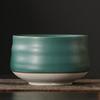 Cuenco de matcha retro de estilo japonés, herramienta de punta de té de la dinastía Song, juego de té de cerámica Ru Kiln, mezclador de pintura de matcha