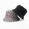 Sombrero de pescador de doble cara con estampado de calaveras para hombres y mujeres, sombrero de sol con protección solar, sombrero tipo cubo moderno para exteriores