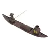 Quemador de incienso de línea de pesca transfronterizo soporte para incienso acostado cerámica creativa para pesca decoración del hogar Adornos de Artesanías de Joyería