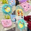 Actividades de Estudio para Jardín de Infancia Clases Manualidades Peluche Hecho a Mano Bolas de Peluche Bolso Cruzado Lindo Suministros para Atmósfera Decorativa