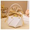 Bolsa de Dulces de Terciopelo para Boda, Caja Creativa de Cuero de Alta Gama para Dulces de Boda, Bolsa de Tela, Caja de Regalo para Acompañamiento de Boda, Bolsa de Regalo