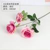 Flor artificial estilo chinês sala de estar exibição de mesa rosa flor de seda casamento auditório decoração 3 rosas búlgaras