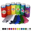Funda de neopreno para lata de refresco, funda aislante para lata de 330 ml, funda para taza impresa a medida multicolor