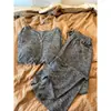 Pijama Longo Estilo Preguiçoso de Outono com Sutiã Embutido para Mulheres Plus Size Pode Ser Usado Fora de Casa Conjunto Confortável para Casa Novo Estilo 2026