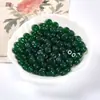 Cuentas de vidrio de colores para ábaco, cuentas planas redondas, hechas a mano, para pulsera, collar DIY, accesorios de joyería para niños, en stock, al por mayor