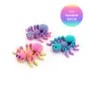 Ornamento de Aranha Multi-Olhos Transfronteiriço Impresso em 3D, Decoração de Mesa Animal Realista com Articulações Integradas Móveis, Atacado