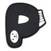 Animais de Desenho Animado Letras Inglesas PVC Borracha Macia Tamanho Pequeno Adesivos Planos Pingentes para Sapatos Bolsas Capas de Celular Acessórios Decorativos DIY