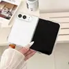 Soporte metálico 360 compatible con funda iPhone Duo, Apple 18 Plegable, funda minimalista con tacto de piel magnética, para mercados internacionales