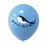 Globos Tema Océano Amazon 12 pulgadas Globos Decoración Fiesta Oceánica Globos Tiburón Ballena Globos Fiesta de Cumpleaños