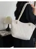 Bolso de mujer tejido con paja transfronterizo 2026 modelo nuevo simple y elegante de gran capacidad para mujer bolso de hombro bolso tote hueco