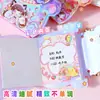 Nuevo Bolso de Perlas Corazón Notas Adhesivas Cultura de Oficina Bolso de Mano Cuaderno para Alivio del Estrés Infantil Cuaderno con Cubierta de Cuero Diario