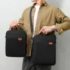 Bolso de hombro para hombre estilo business casual, ultra ligero, gran capacidad, tela Oxford, almacenamiento portátil, bolsa digital, venta al por mayor