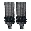 Calcetines Finos de Verano para Mujer, Calcetines de Encaje Estilo Ballet, Calcetines de Rejilla de Seda Brillante Lolita, Calcetines Holgados de Moda, Calcetines hasta la Pantorrilla